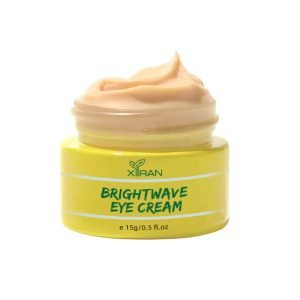 Vitamin C brightening eye cream reduces dark circles and fine lines